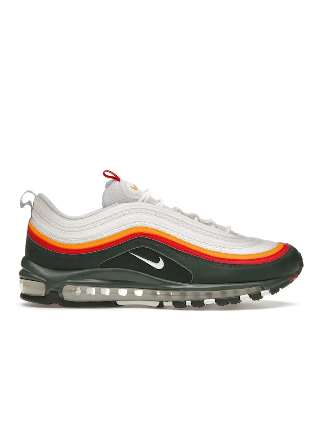 Мужские кроссовки с принтом Nike Air Max 97 — изображение 1 из 4, белый/желтый