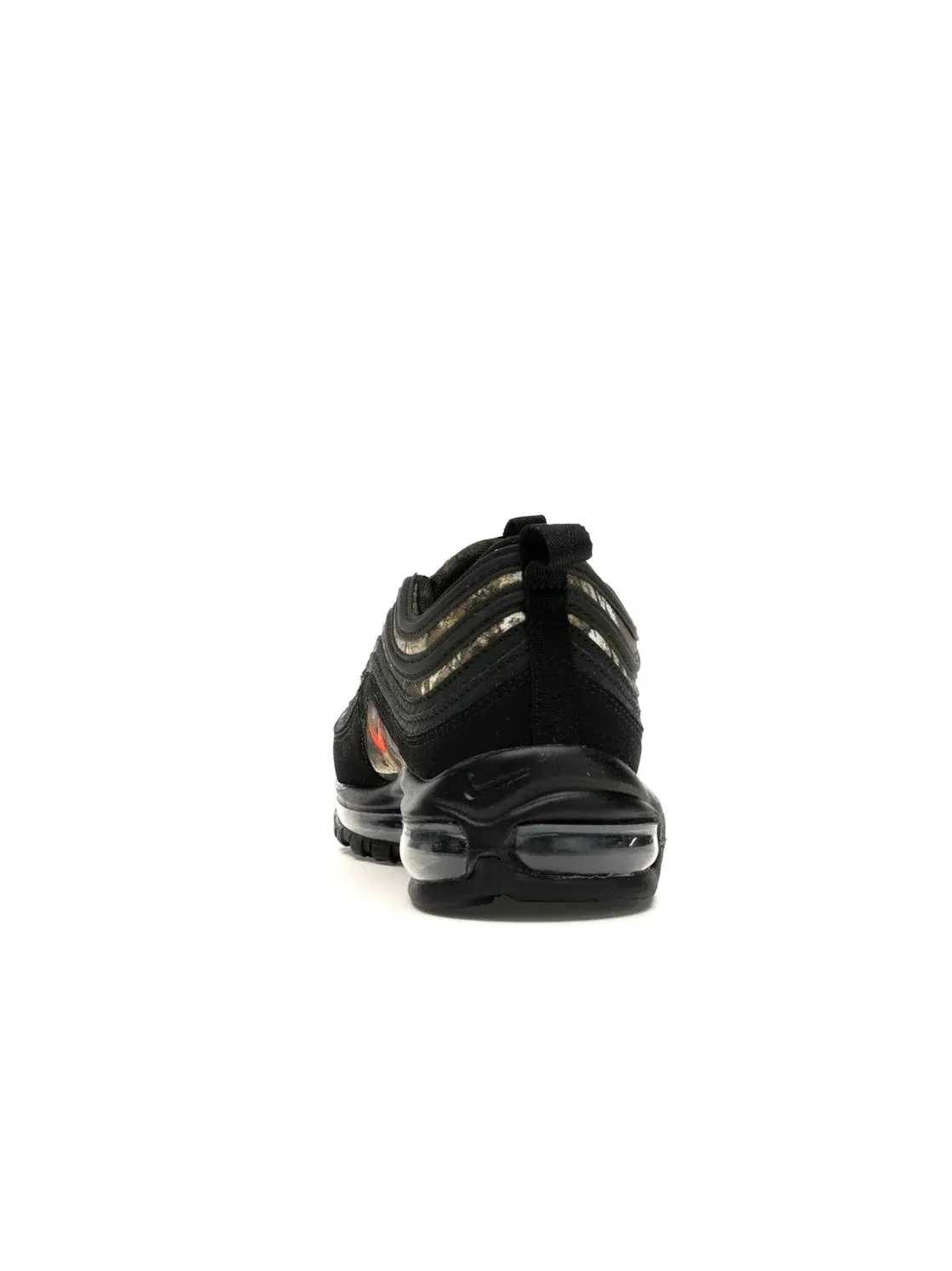 Мужские кроссовки Lifestyle с камуфляжным принтом Nike Air Max 97 — изображение 4 из 4, черный/оранжевый-черный