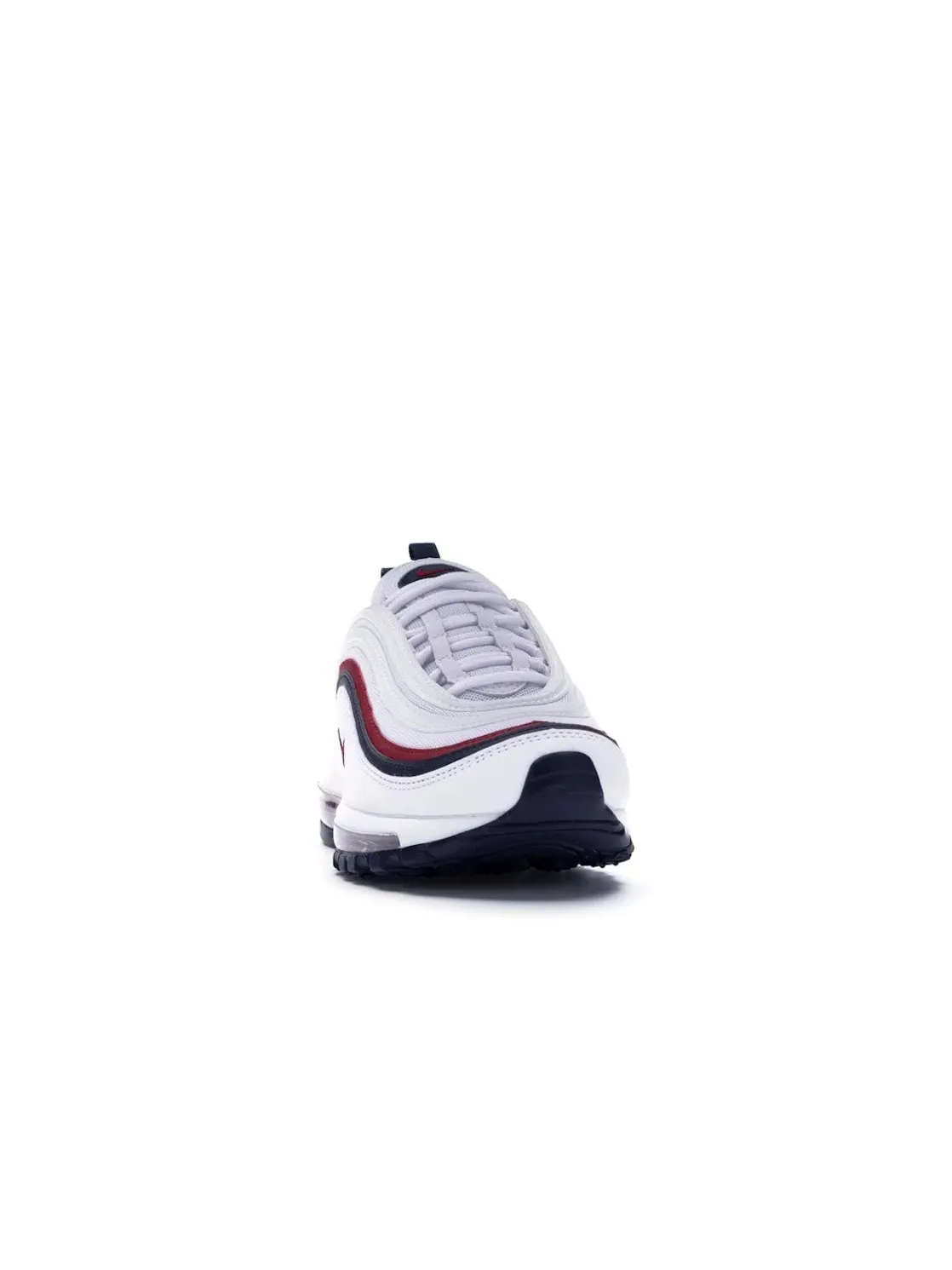 Женские кроссовки с амортизацией Nike Air Max 97 — изображение 2 из 4, белый/красный-синий