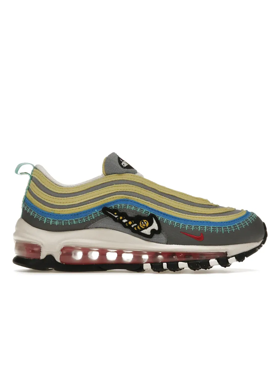 Детские кроссовки Lifestyle Nike Air Max 97 SE — изображение 1 из 4, серый/серый