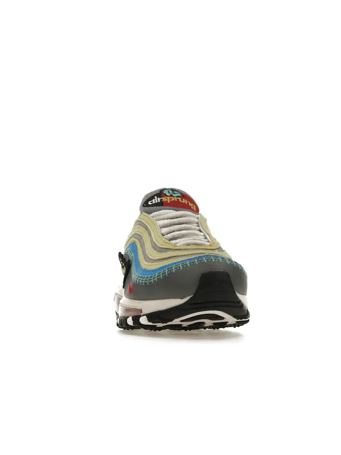 Детские кроссовки Lifestyle Nike Air Max 97 SE — изображение 2 из 4, серый/серый