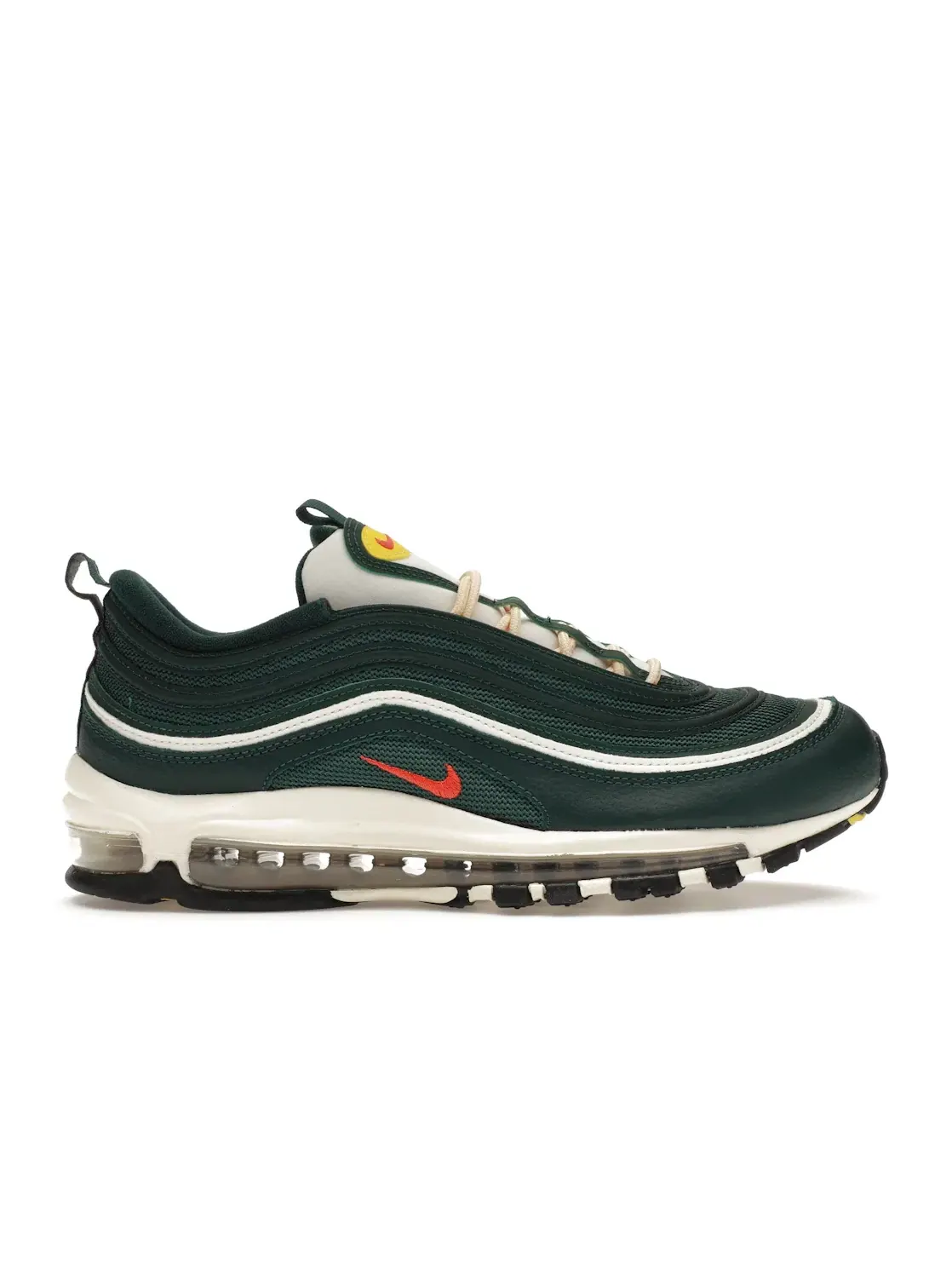Мужские кроссовки Lifestyle Nike Air Max 97 SE — изображение 1 из 4, зеленый/зеленый//красный