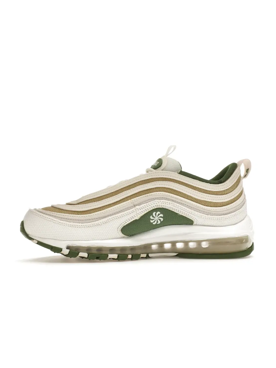 Мужские кроссовки Lifestyle Nike Air Max 97 SE, Sail/Treeline/Wheatgrass/Sail — изображение 3 из 4