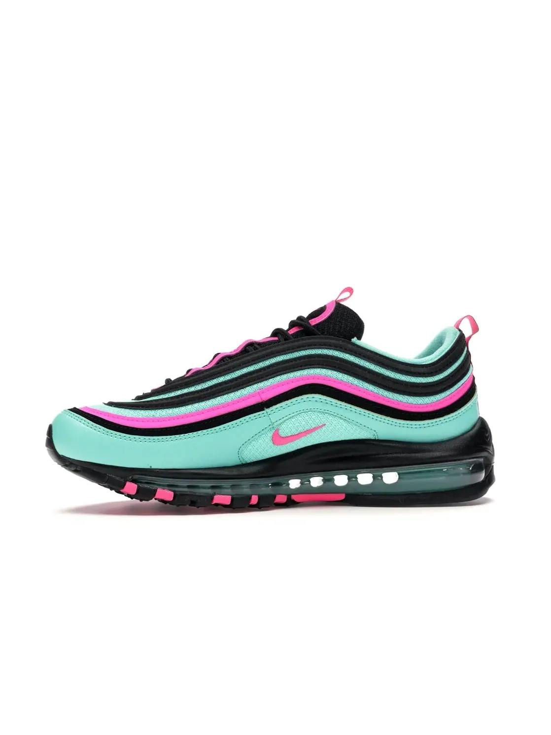 Мужские кроссовки Lifestyle Nike Air Max 97 — изображение 3 из 4, розовый-черный
