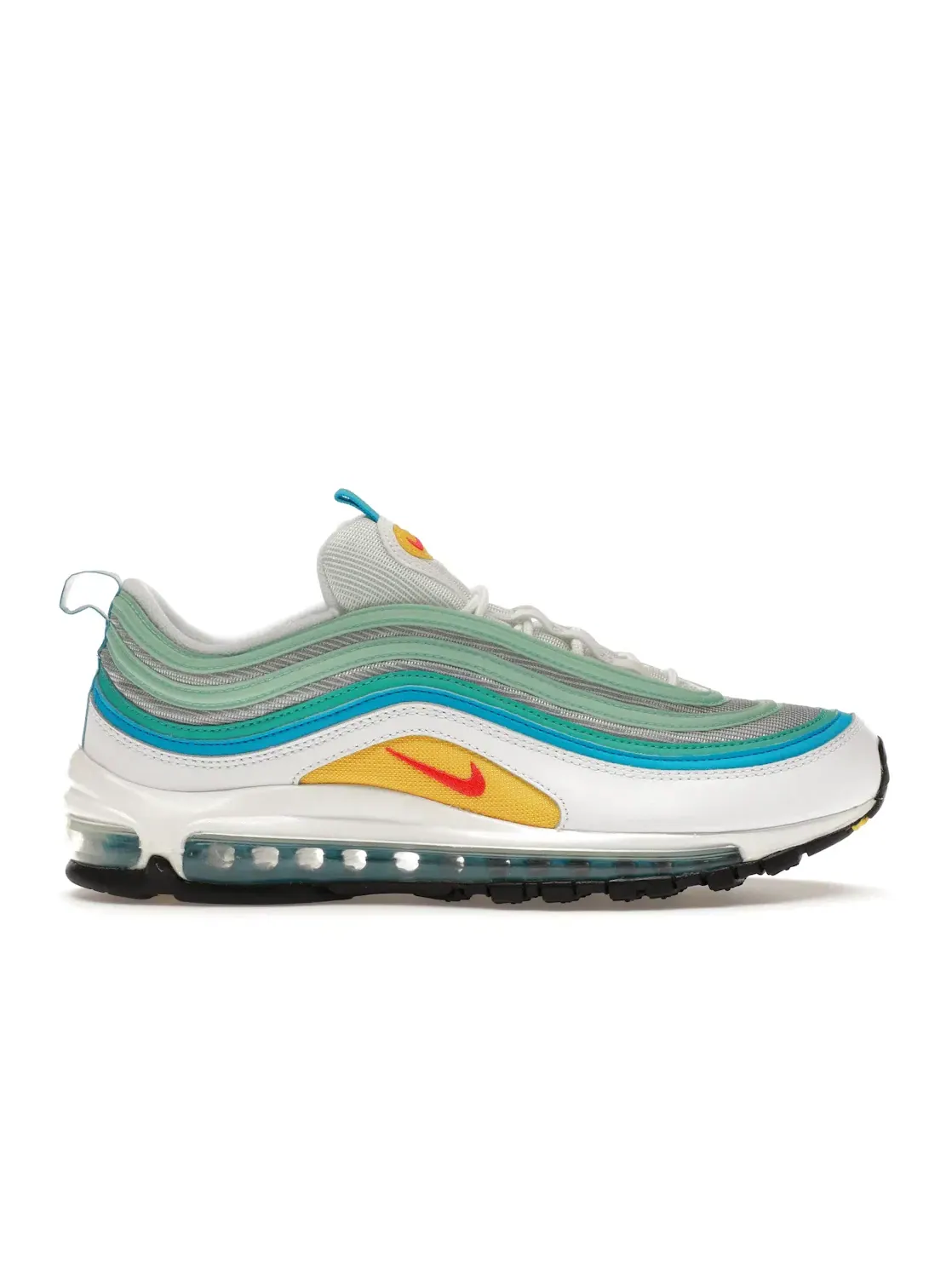 Мужские кроссовки Lifestyle Nike Air Max 97 — изображение 1 из 4, белый/синий//красный