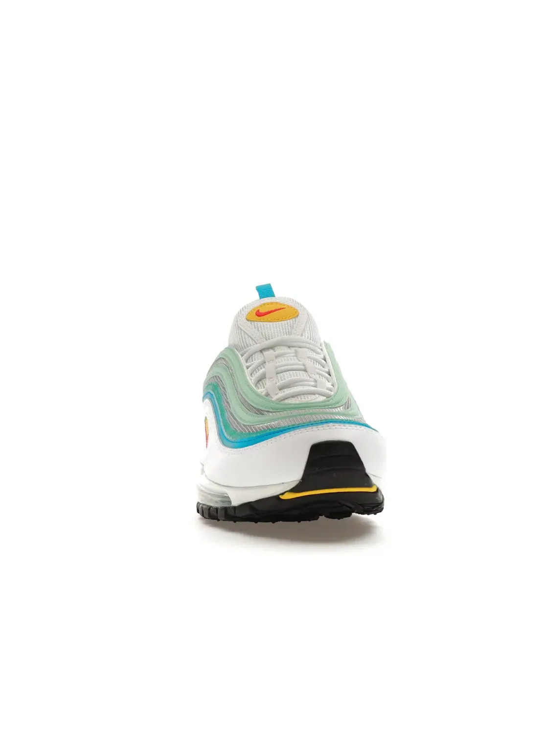 Мужские кроссовки Lifestyle Nike Air Max 97 — изображение 2 из 4, белый/синий//красный