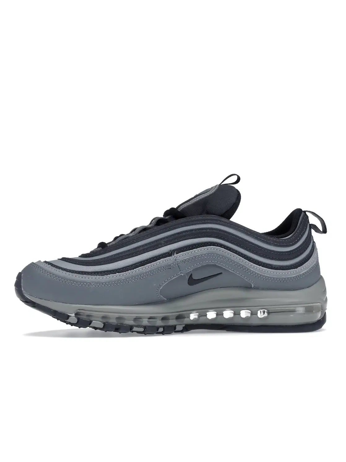 Мужские кроссовки с волновым дизайном Nike Air Max 97 — изображение 3 из 4, серый//серый/черный