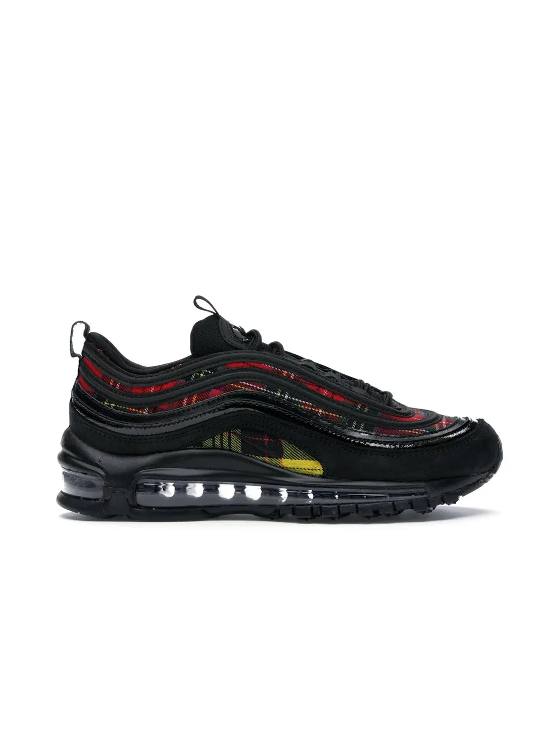 Женские кроссовки с сетчатым верхом Nike Air Max 97 — изображение 1 из 4, черный/черный-красный