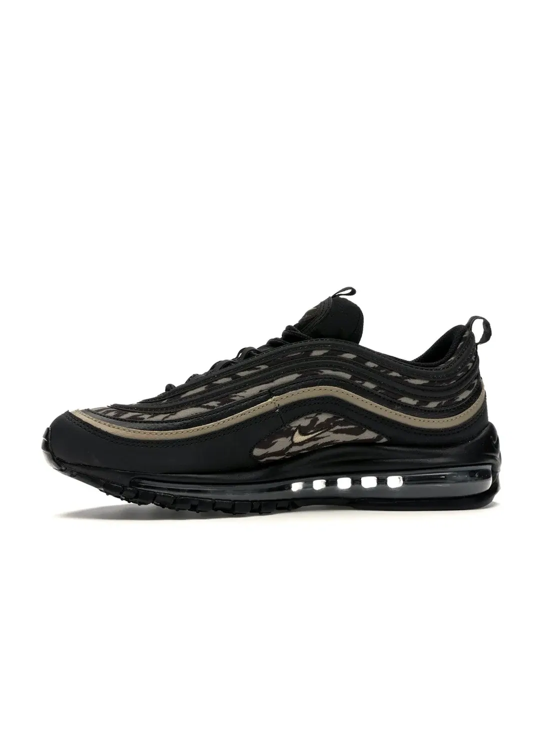 Мужские кроссовки Lifestyle с принтом Tiger Camo Nike Air Max 97 — изображение 3 из 4, черный/коричневый-хаки