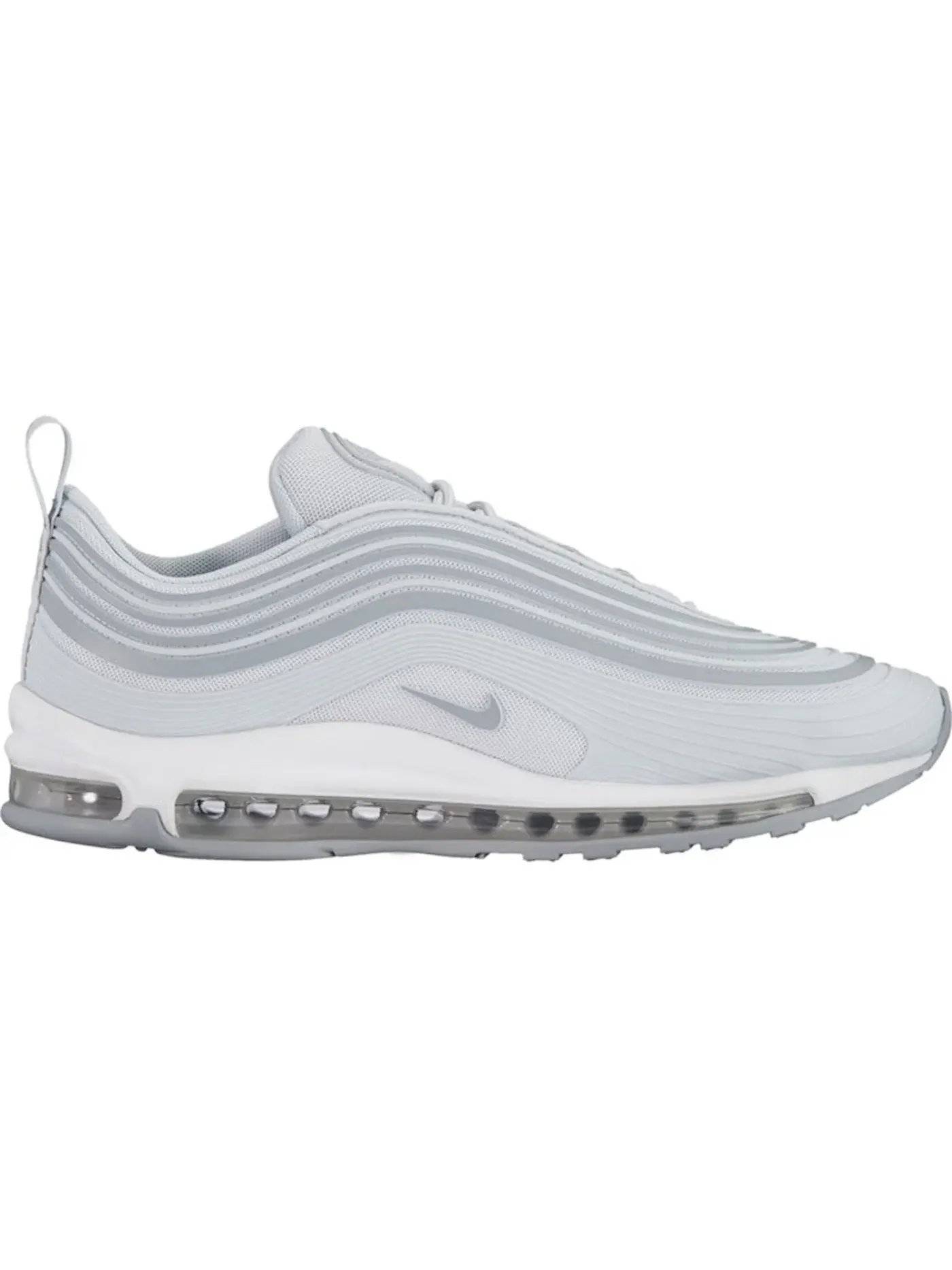 Мужские кроссовки Lifestyle Nike Air Max 97 Ultra 17 — изображение 1 из 1, платиновый/серый-белый