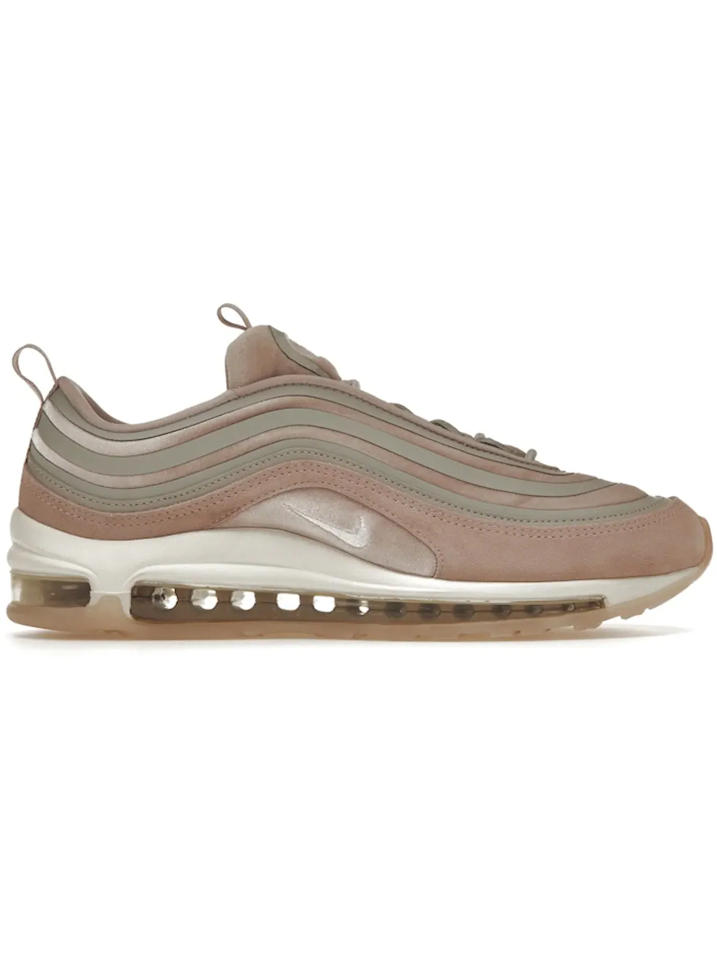Женские кроссовки Lifestyle Nike Air Max 97 Ultra 17 — изображение 1 из 1, серый/белый-розовый