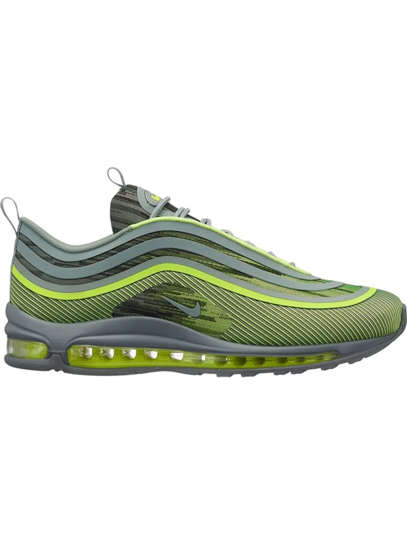 Мужские кроссовки Lifestyle Nike Air Max 97 Ultra 17 — изображение 1 из 1, зеленый-серый