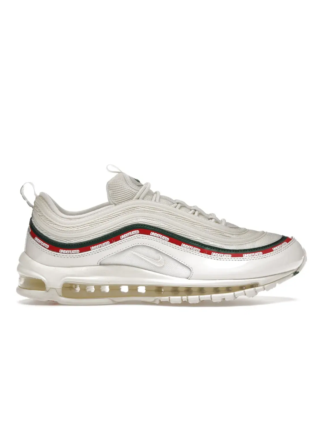 Мужские кроссовки Lifestyle с принтом Nike Air Max 97 Undefeated — изображение 1 из 4, белый-зеленый-красный
