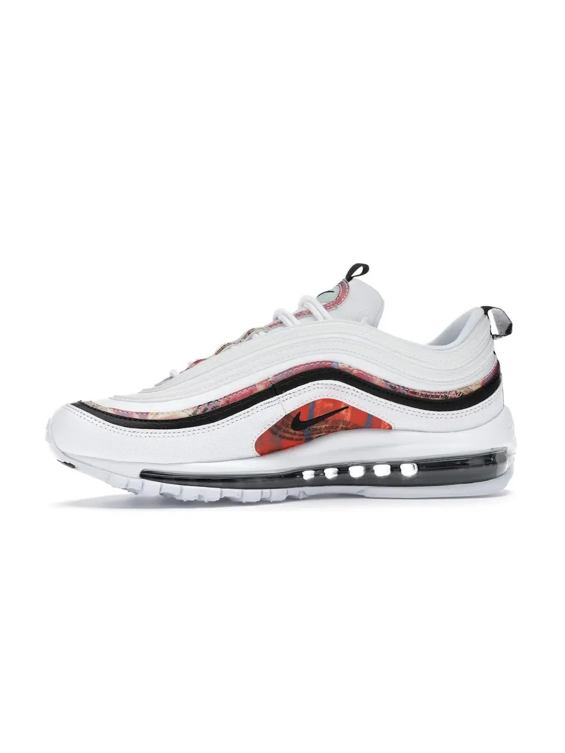Мужские кроссовки Lifestyle Nike Air Max 97 Vintage Mosaic — изображение 3 из 4, белый/мульти---черный
