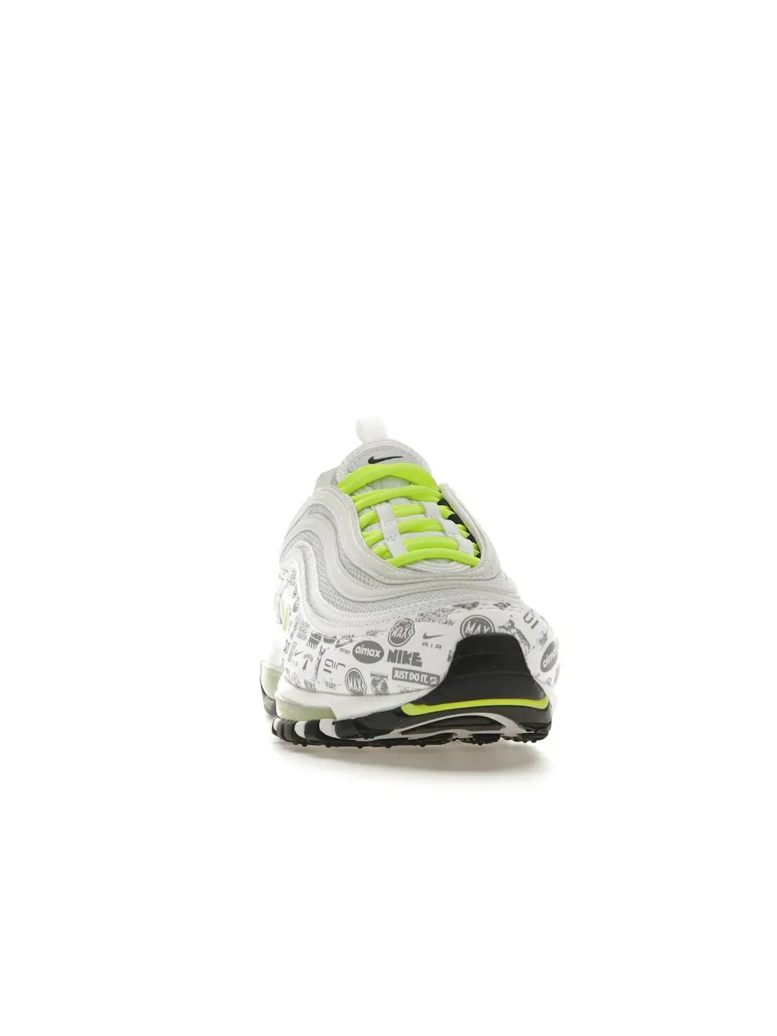 Мужские кроссовки Lifestyle с принтом Nike Air Max 97 — изображение 2 из 4, белый/черный/платиновый