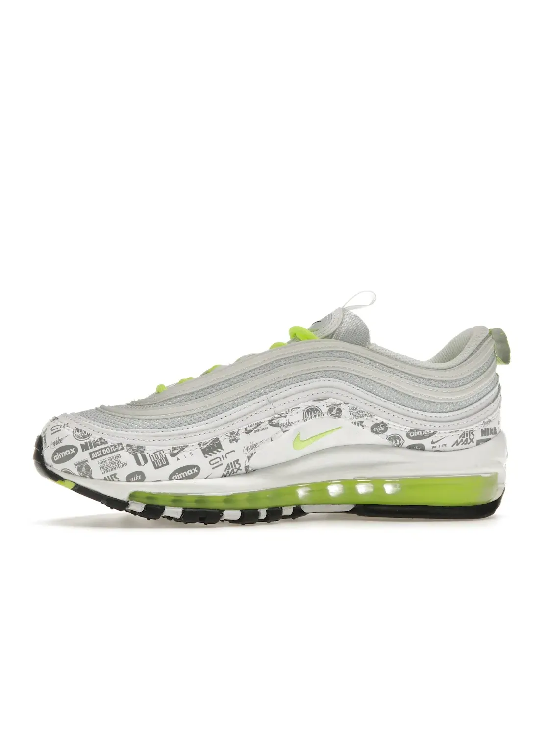 Мужские кроссовки Lifestyle с принтом Nike Air Max 97 — изображение 3 из 4, белый/черный/платиновый