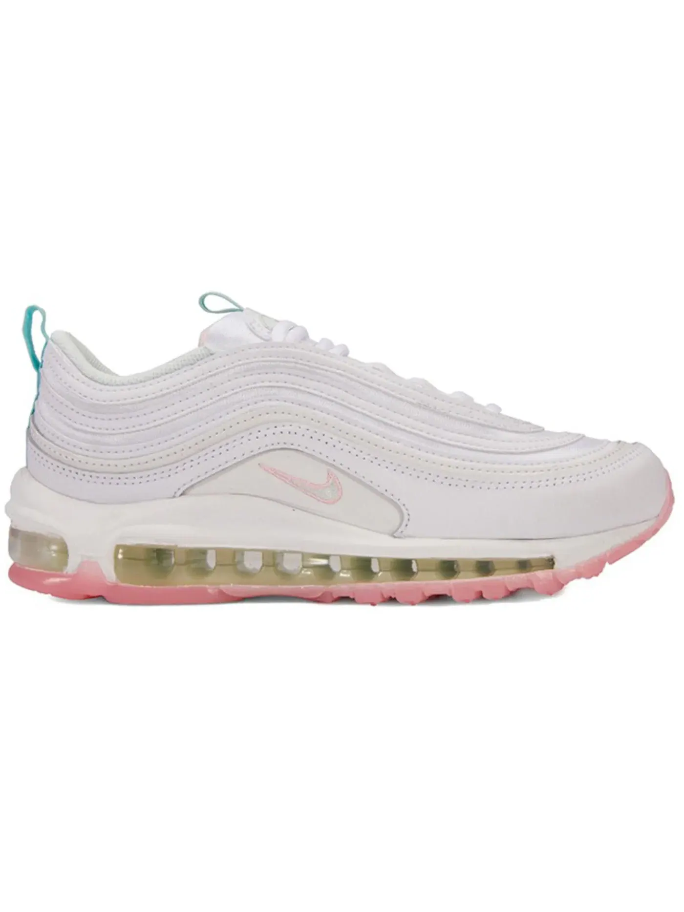 Женские кроссовки Lifestyle Nike Air Max 97 — изображение 1 из 1, белый/зеленый