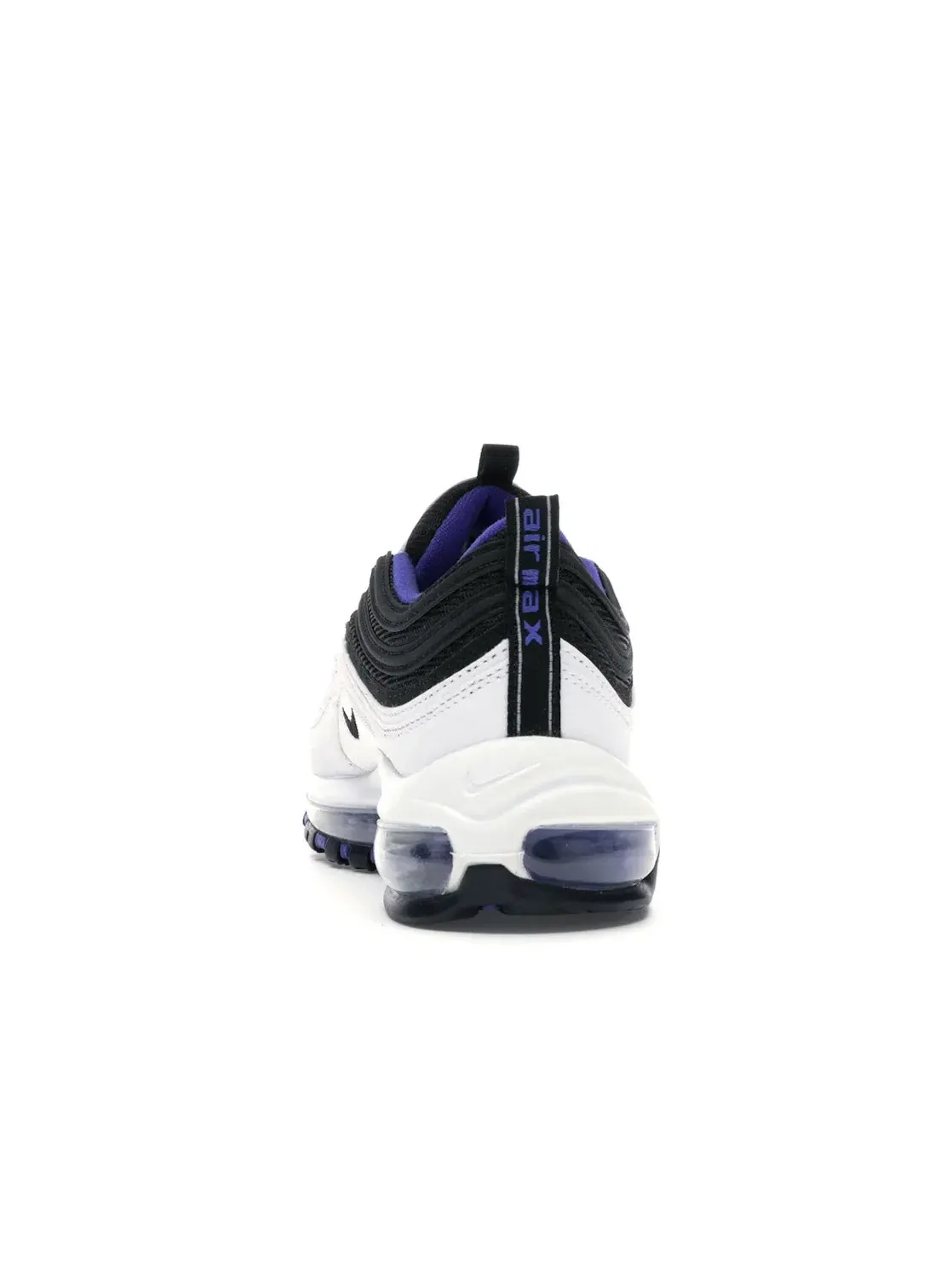 Детские кроссовки Lifestyle Nike Air Max 97 — изображение 4 из 4, белый черный фиолетовый