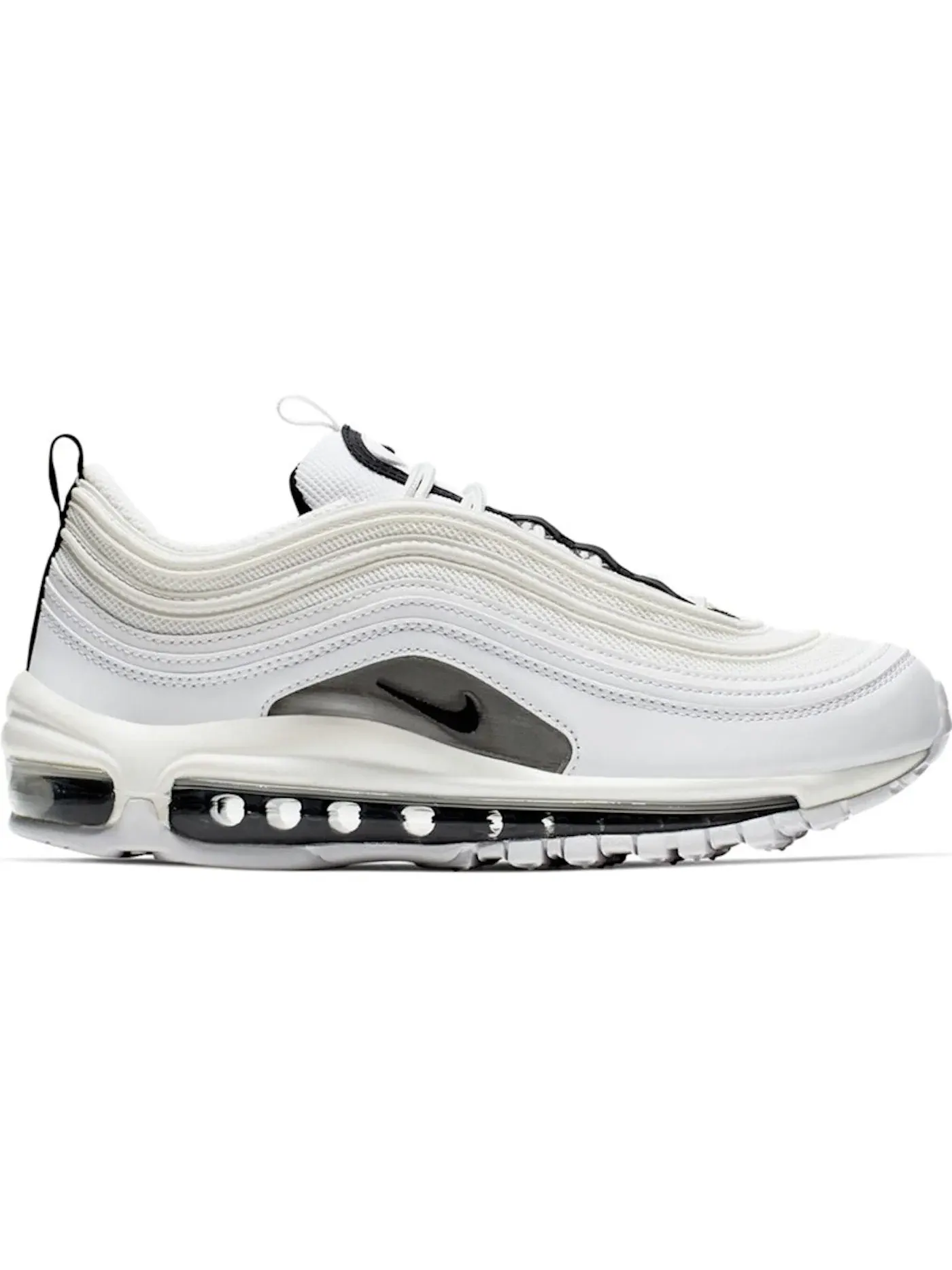 Женские кроссовки с амортизацией Nike Air Max 97 Nike — изображение 1 из 1, белый белый белый черный