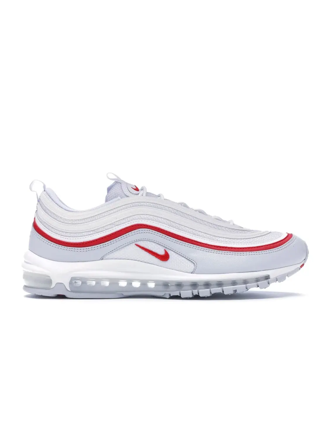 Мужские кроссовки Lifestyle Nike Air Max 97 — изображение 1 из 4, платиновый/красный-белый