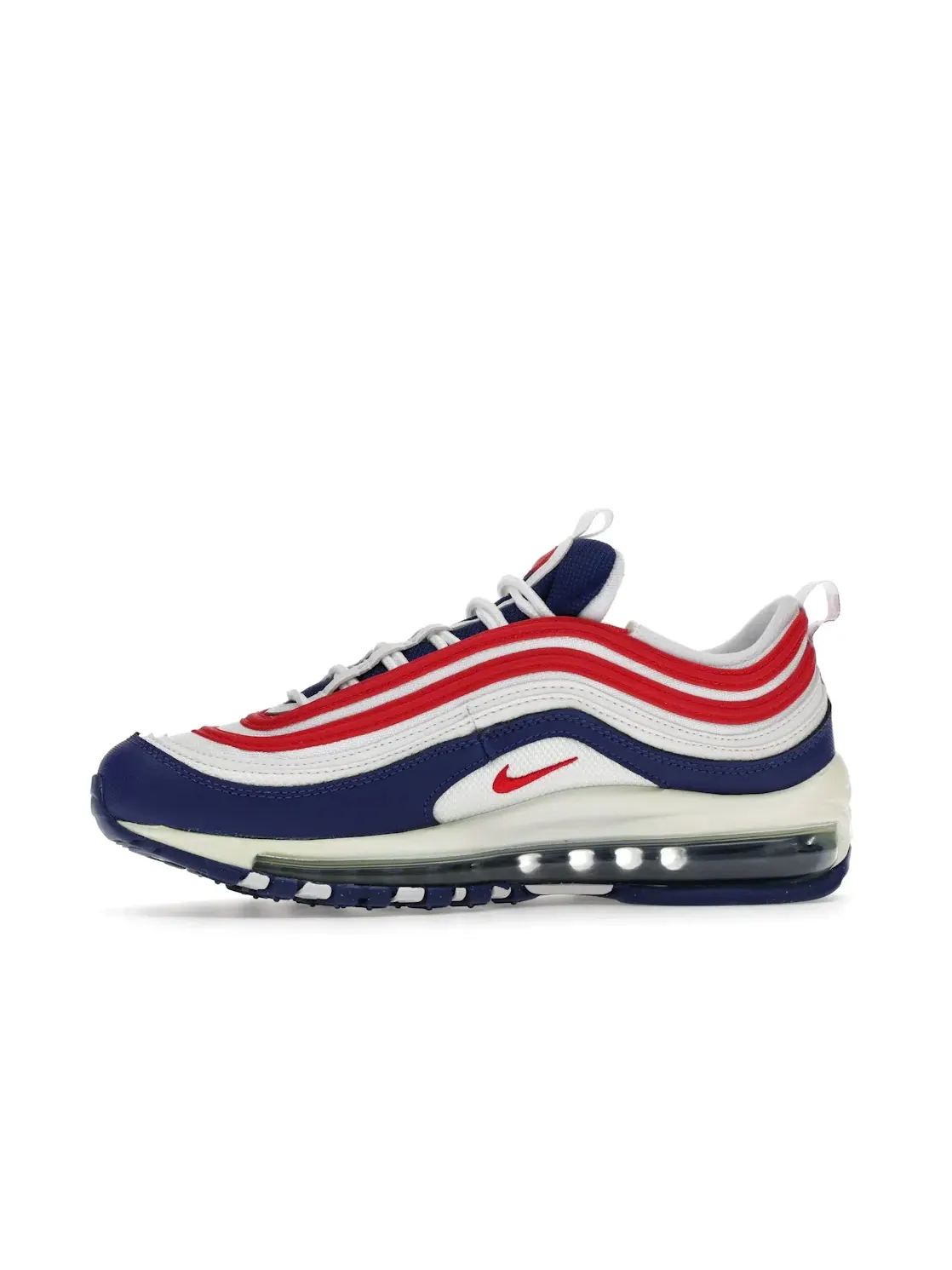 Детские кроссовки Lifestyle Nike Air Max 97 — изображение 3 из 4, белый/красный