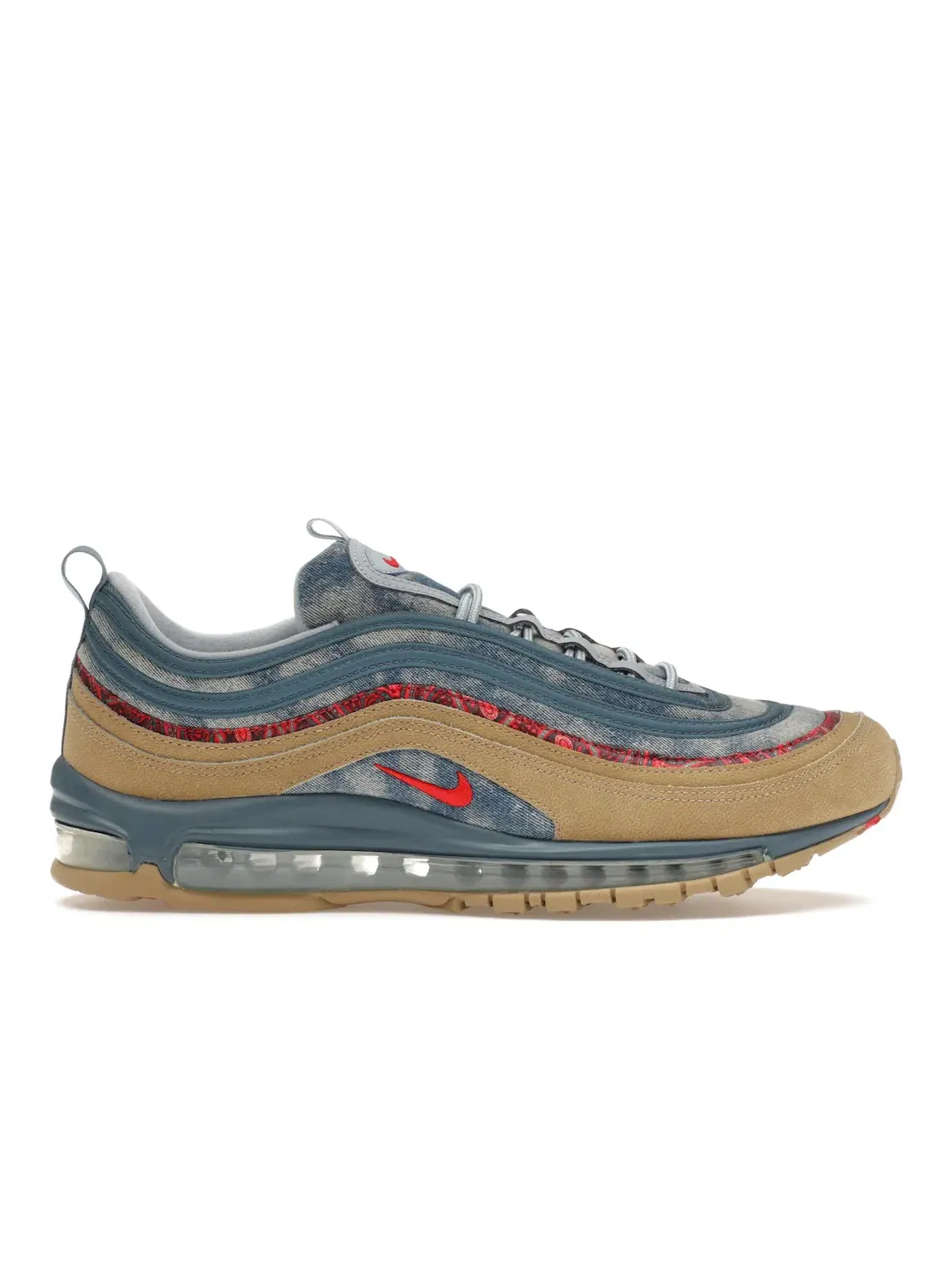 Мужские кроссовки с уникальным принтом Nike Air Max 97 Wild West Nike — изображение 1 из 4