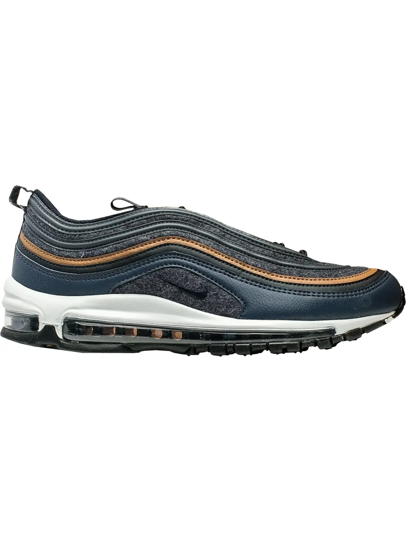 Мужские кроссовки повседневные Nike Air Max 97 — изображение 1 из 1, синий/темный-коричневый