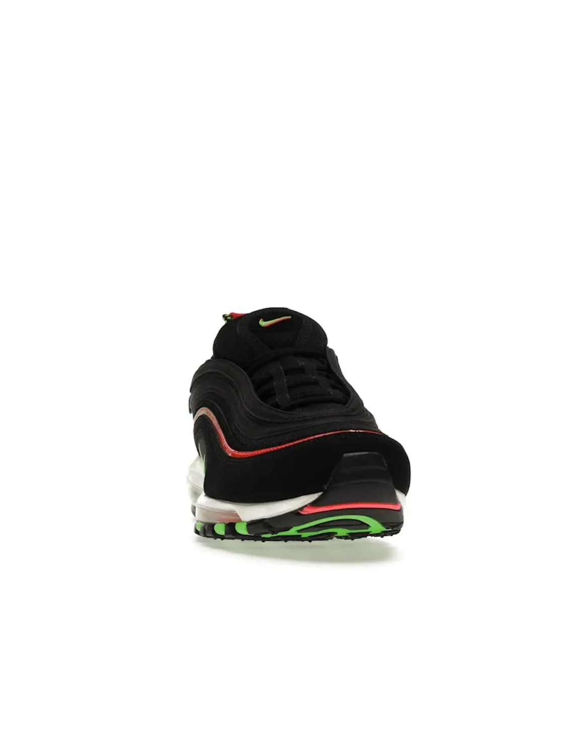 Мужские кроссовки Lifestyle Nike Air Max 97 — изображение 2 из 4, черный/-белый-зеленый