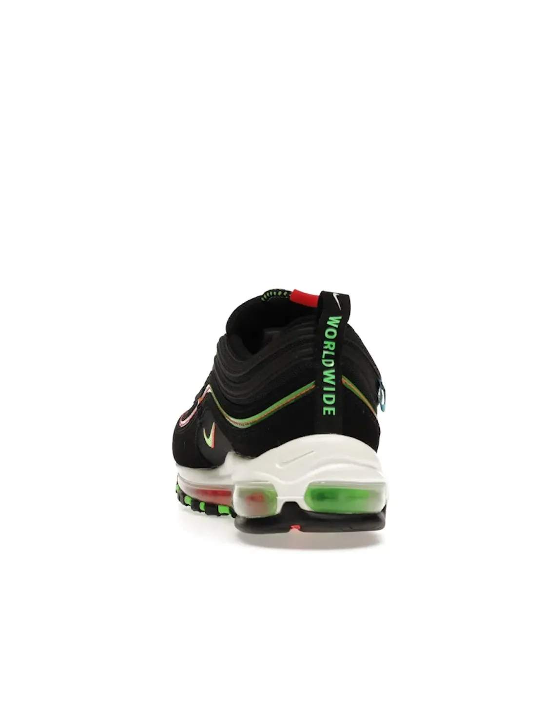 Мужские кроссовки Lifestyle Nike Air Max 97 — изображение 4 из 4, черный/-белый-зеленый