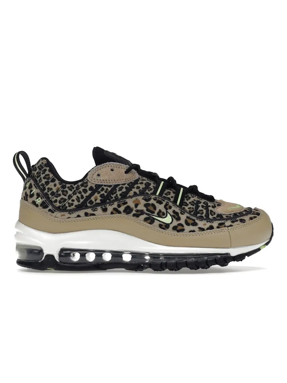 Женские кроссовки с принтом Nike Air Max 98 Animal Pack — изображение 1 из 4, черный--белый