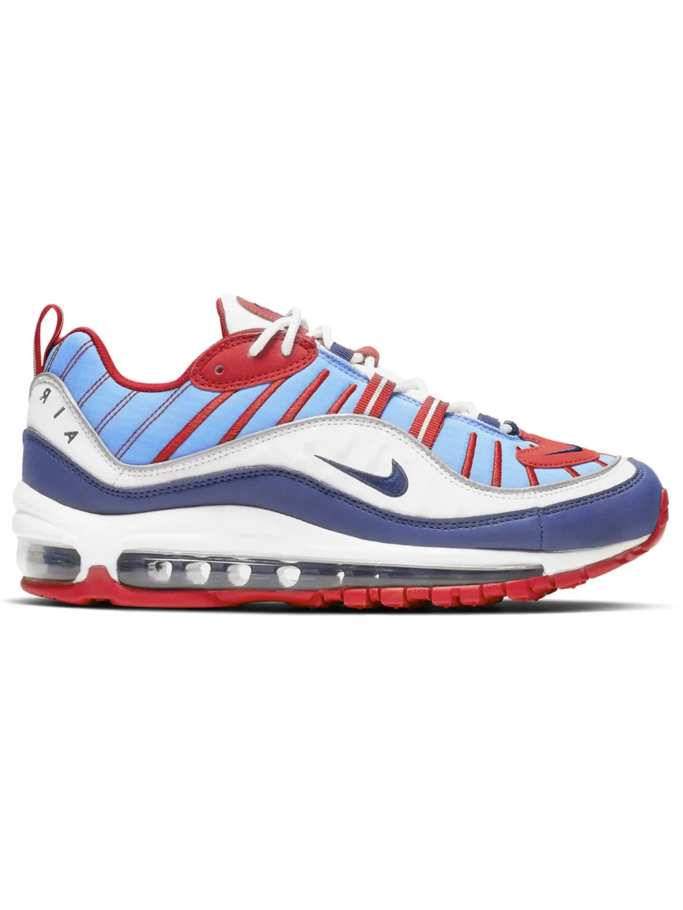 Женские кроссовки Lifestyle Nike Air Max 98 — изображение 1 из 1, белый/синий