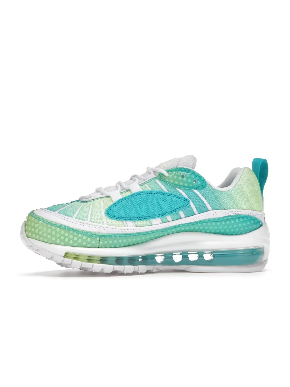 Женские кроссовки Lifestyle Nike Air Max 98 — изображение 3 из 4, голубой/-белый-белый