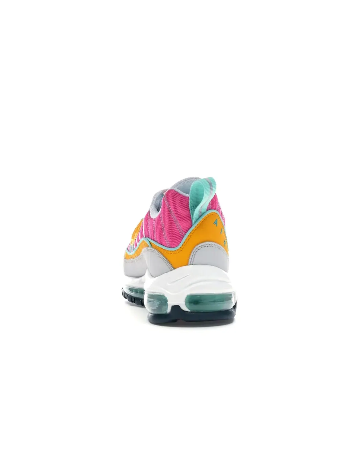 Женские кроссовки с технологией Air Max Nike Air Max 98 — изображение 4 из 4, серый---белый-золотистый