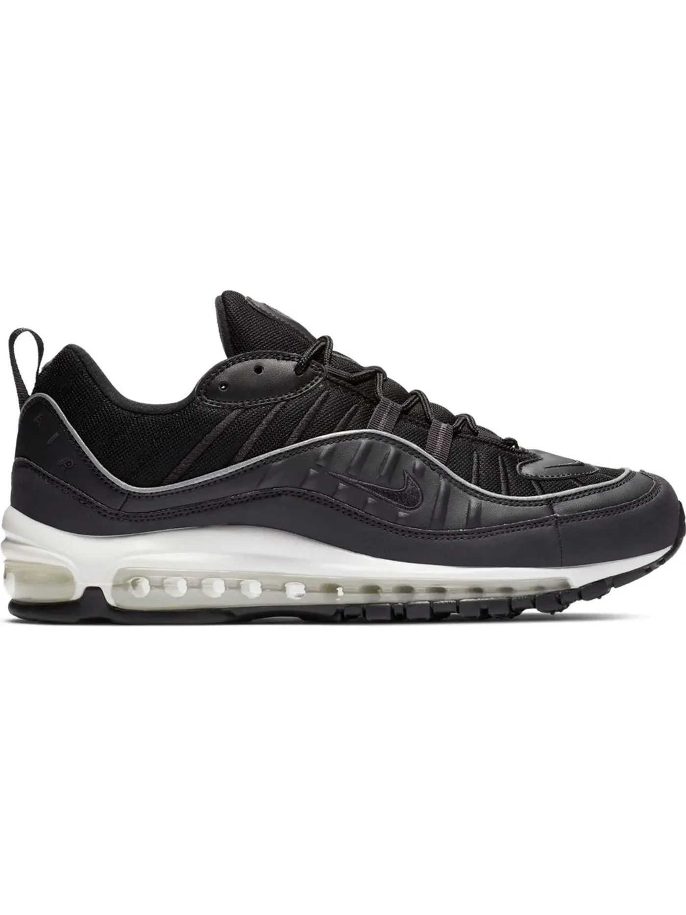 Мужские кроссовки Lifestyle Nike Air Max 98 — изображение 1 из 1, серый/серый-черный-белый