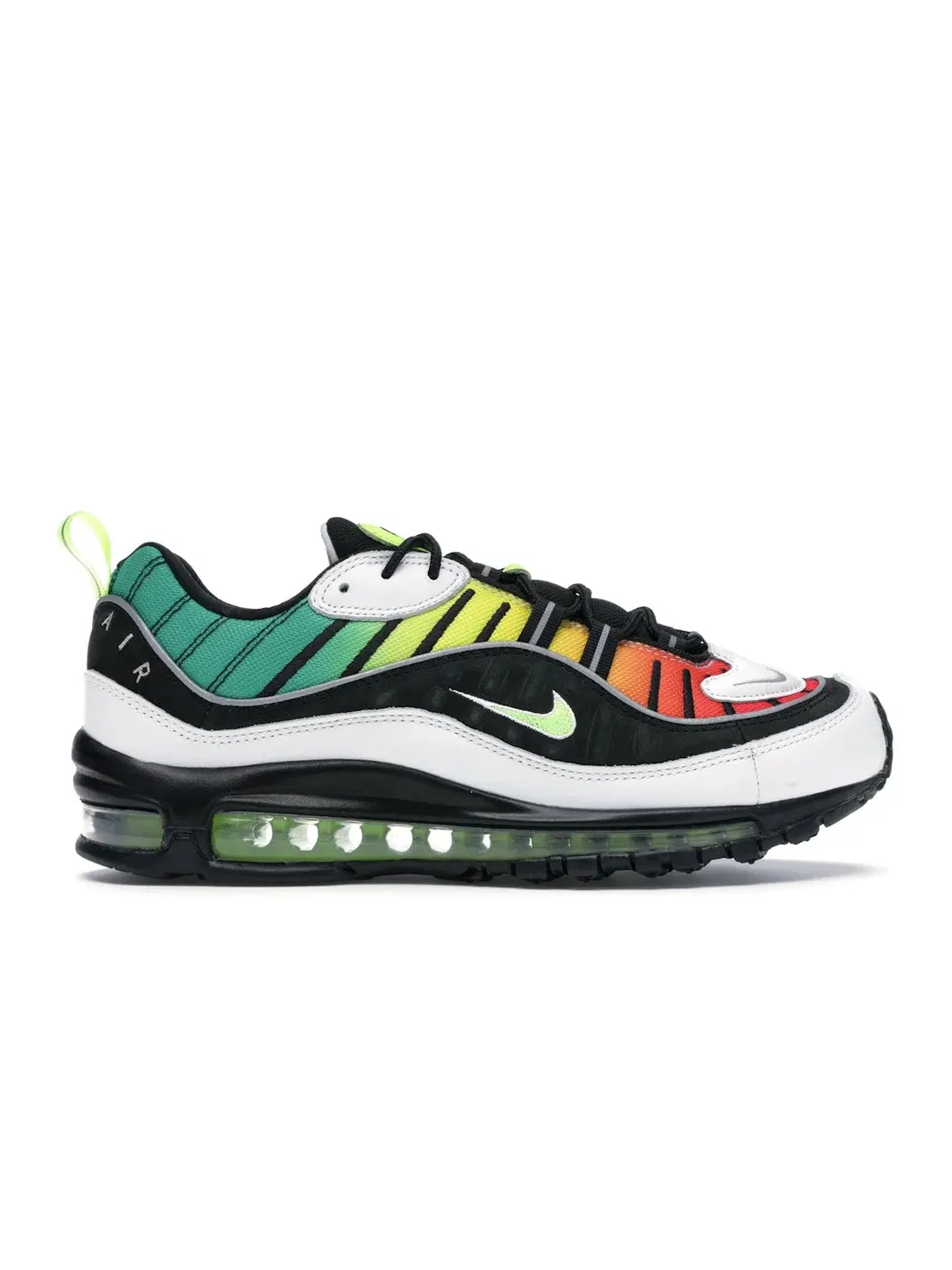 Женские кроссовки с принтом Nike Air Max 98 Olivia Kim No Cover — изображение 1 из 4, мульти/черный-белый