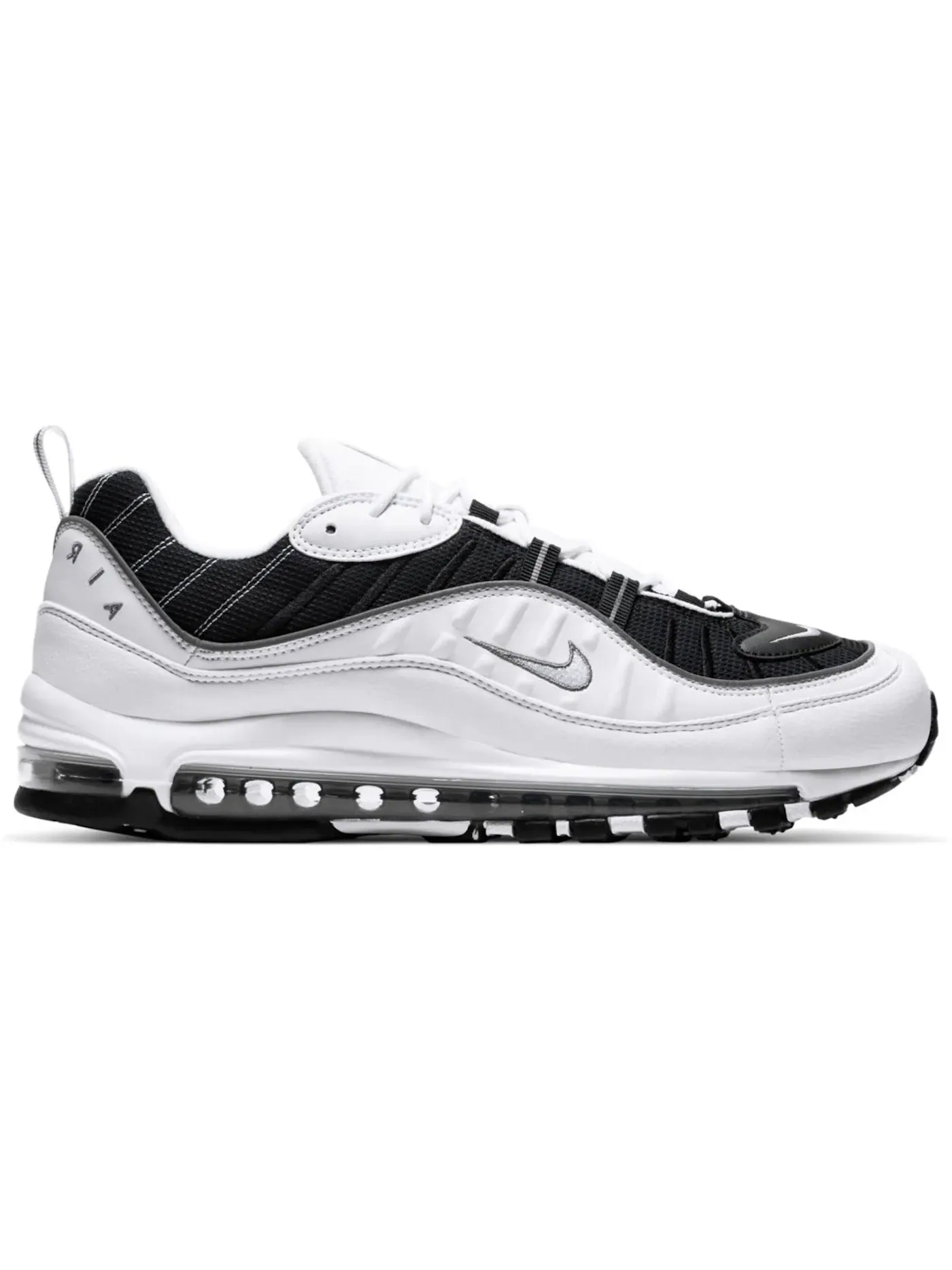 Мужские кроссовки Lifestyle Nike Nike Air Max 98 — изображение 1 из 1, белый/черный-серебристый