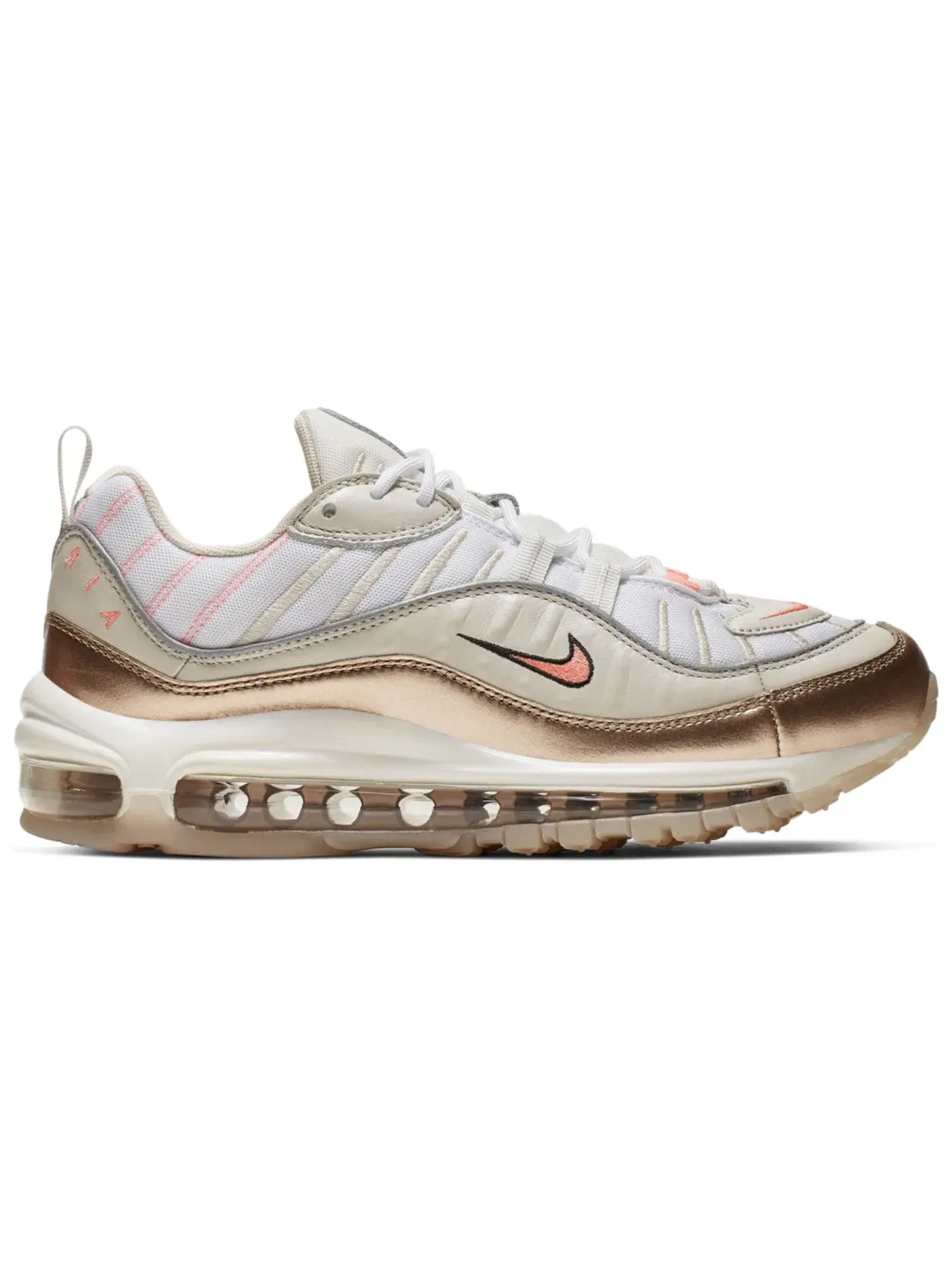Женские кроссовки Nike Air Max 98 — изображение 1 из 1, коричневый/-белый