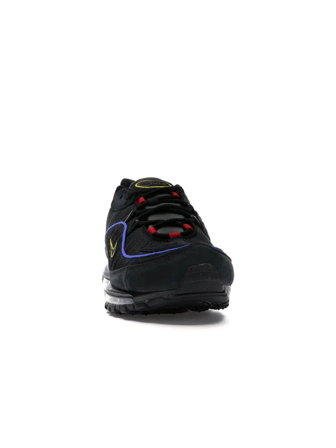 Мужские кроссовки Lifestyle Black/Amarillo-University Red Nike Air Max 98 — изображение 2 из 4, черный/-красный