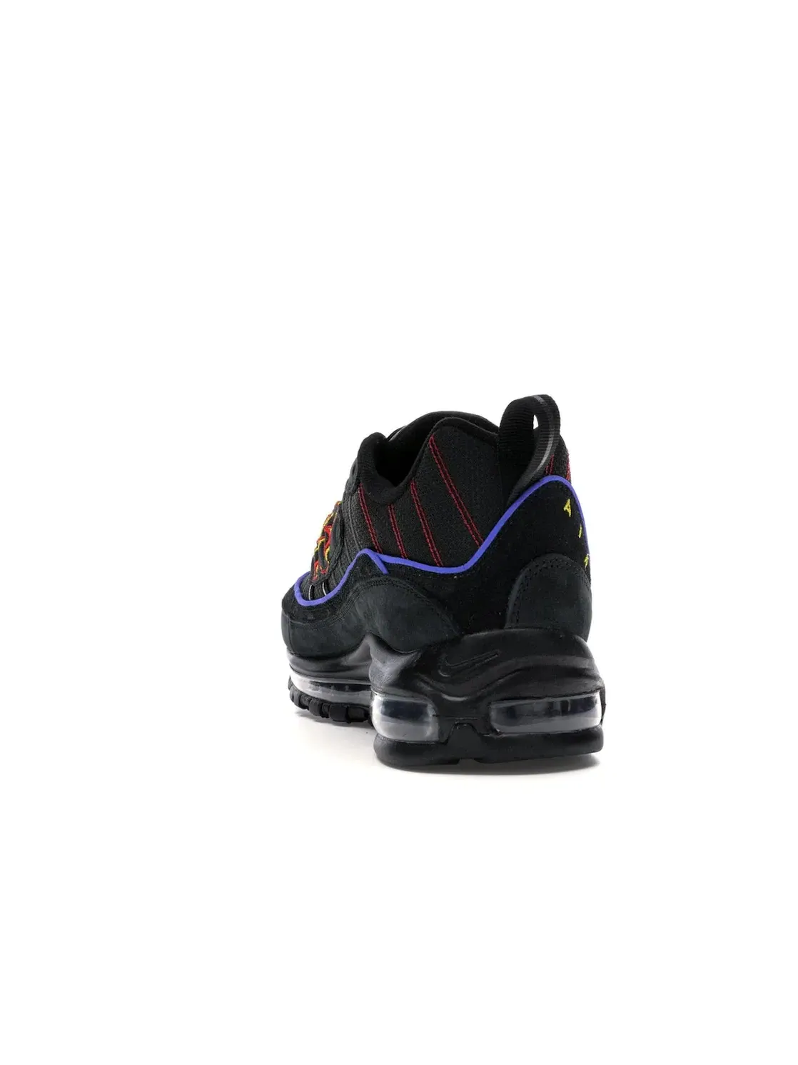 Мужские кроссовки Lifestyle Black/Amarillo-University Red Nike Air Max 98 — изображение 4 из 4, черный/-красный