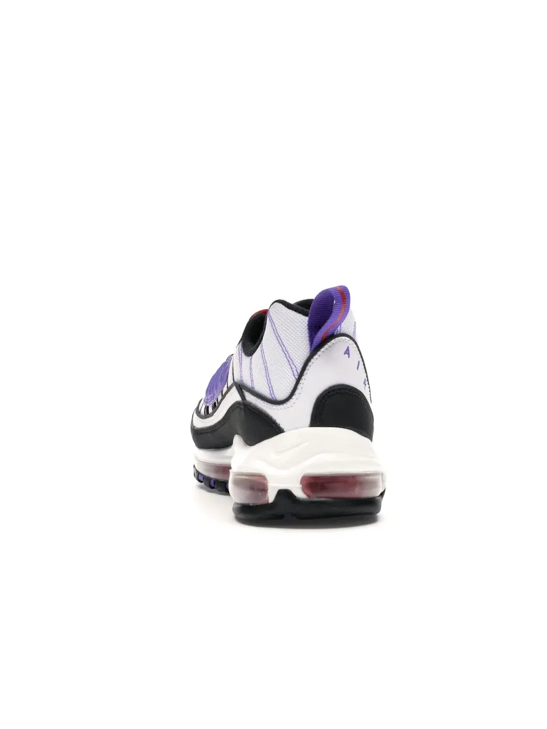 Мужские кроссовки Lifestyle Nike Air Max 98 — изображение 4 из 4, белый/черный-фиолетовый