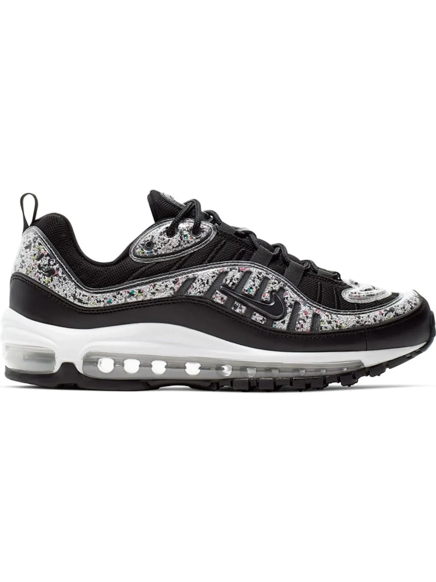 Женские кроссовки Lifestyle Nike Air Max 98 — изображение 1 из 1, черный/черный-белый