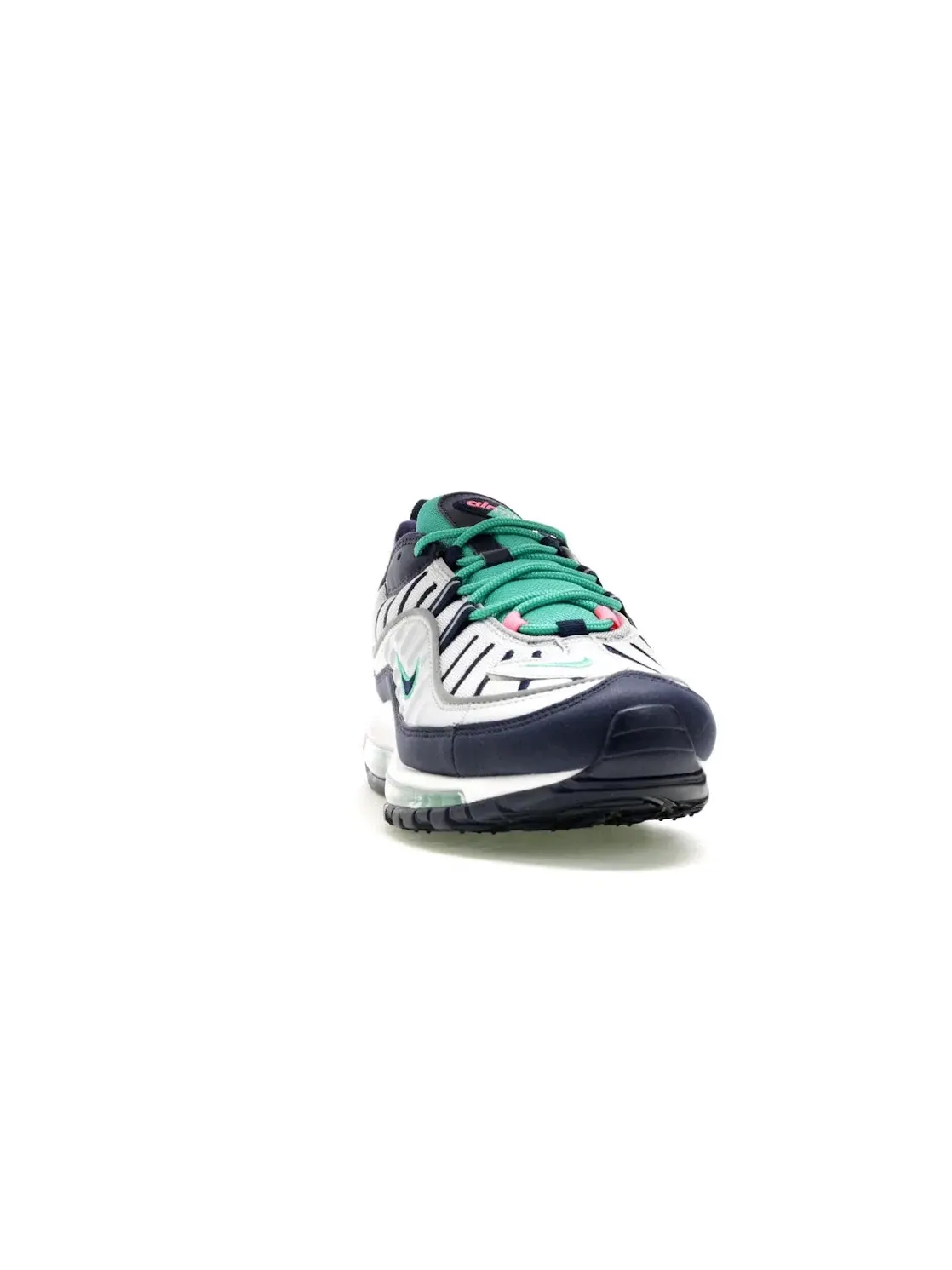 Мужские кроссовки Lifestyle Nike Air Max 98 Tidal Wave — изображение 2 из 4, платиновый/-зеленый