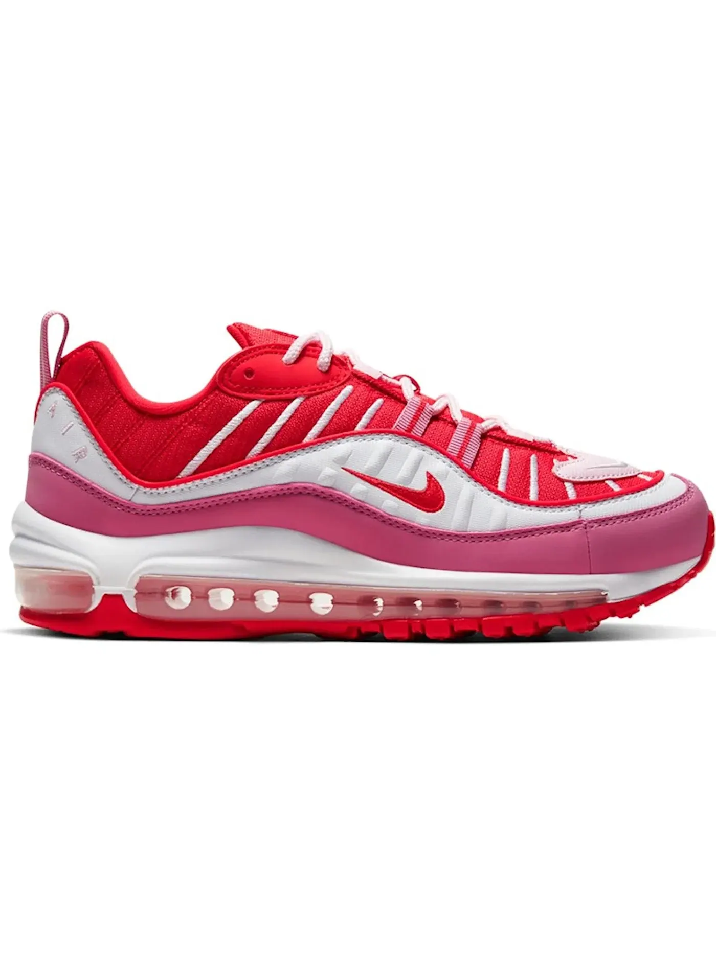 Женские кроссовки Lifestyle Nike Air Max 98 — изображение 1 из 1, красный/-белый-красный