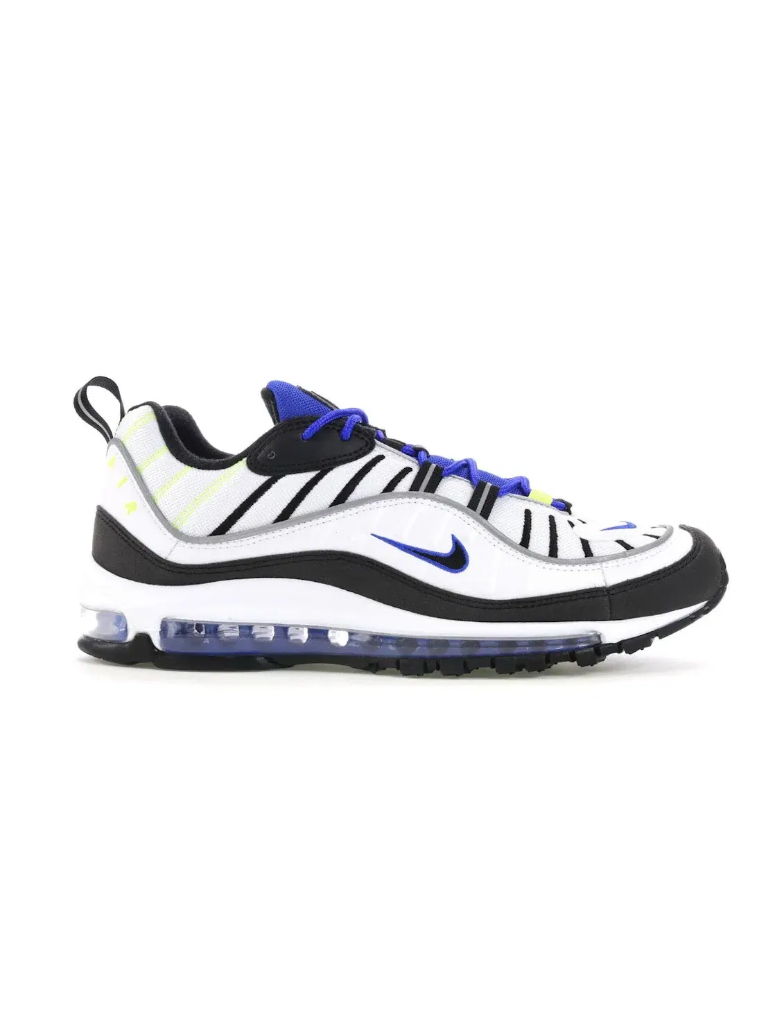 Мужские кроссовки Lifestyle Nike Air Max 98 — изображение 1 из 4, белый/черный-синий