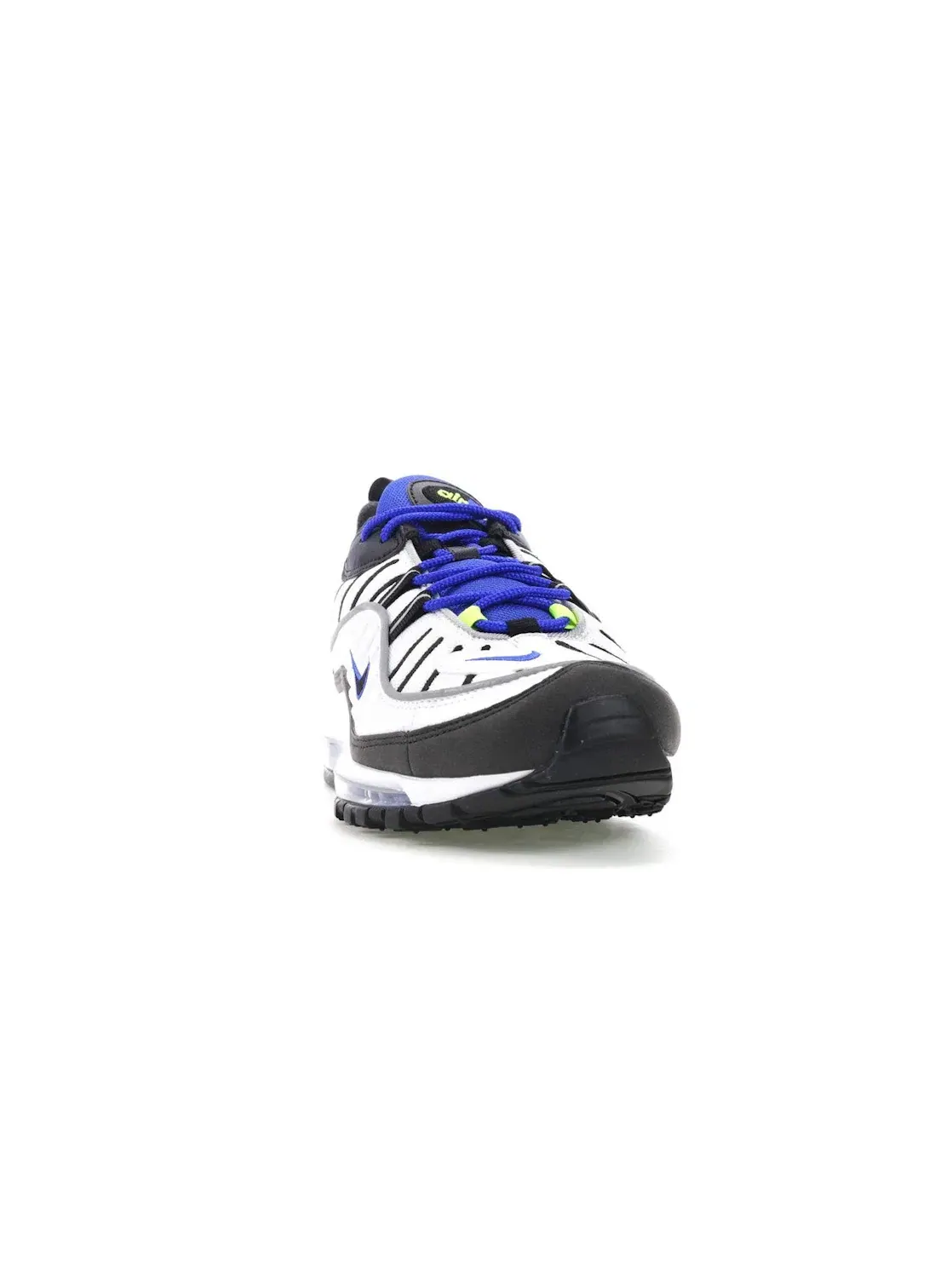 Мужские кроссовки Lifestyle Nike Air Max 98 — изображение 2 из 4, белый/черный-синий