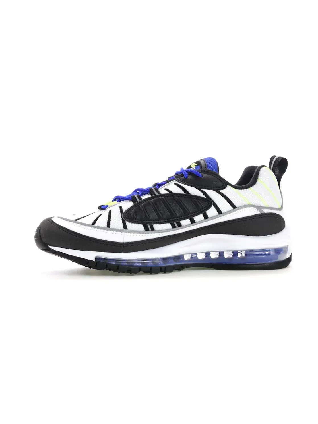Мужские кроссовки Lifestyle Nike Air Max 98 — изображение 3 из 4, белый/черный-синий