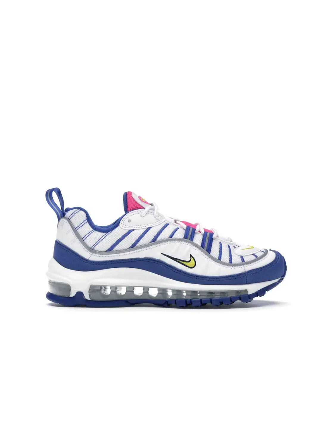 Детские кроссовки Lifestyle с сеткой Nike Air Max 98 Nike — изображение 1 из 4, белый/индиго