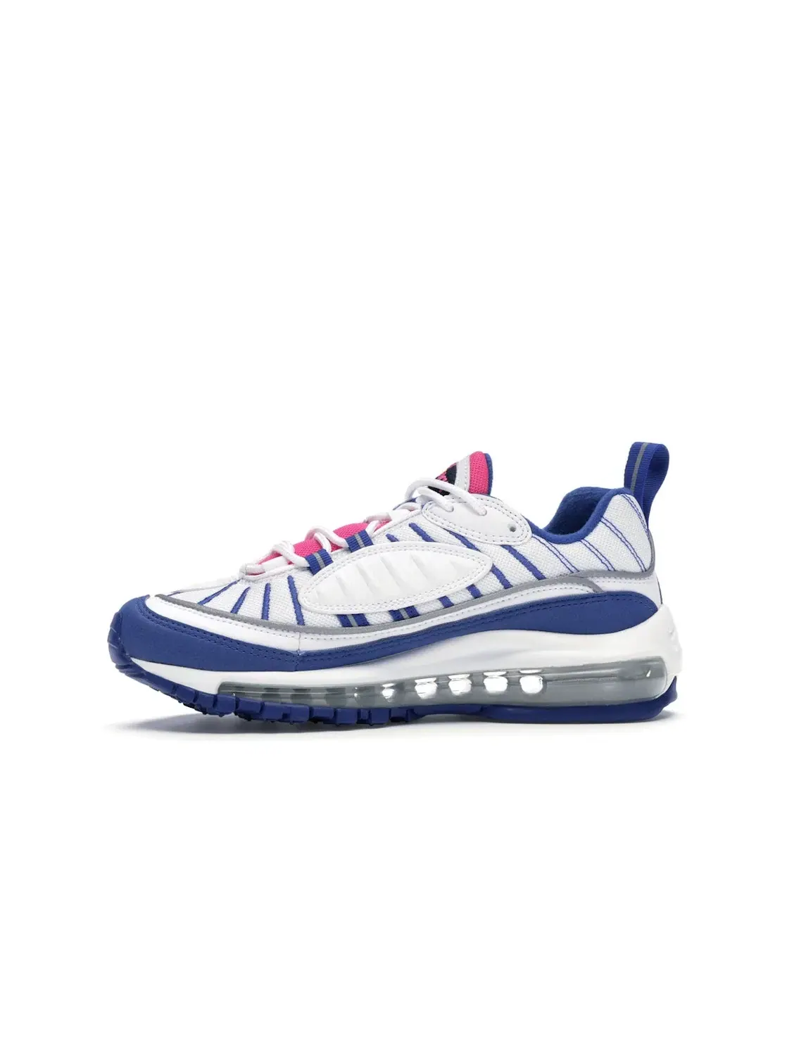 Детские кроссовки Lifestyle с сеткой Nike Air Max 98 Nike — изображение 3 из 4, белый/индиго