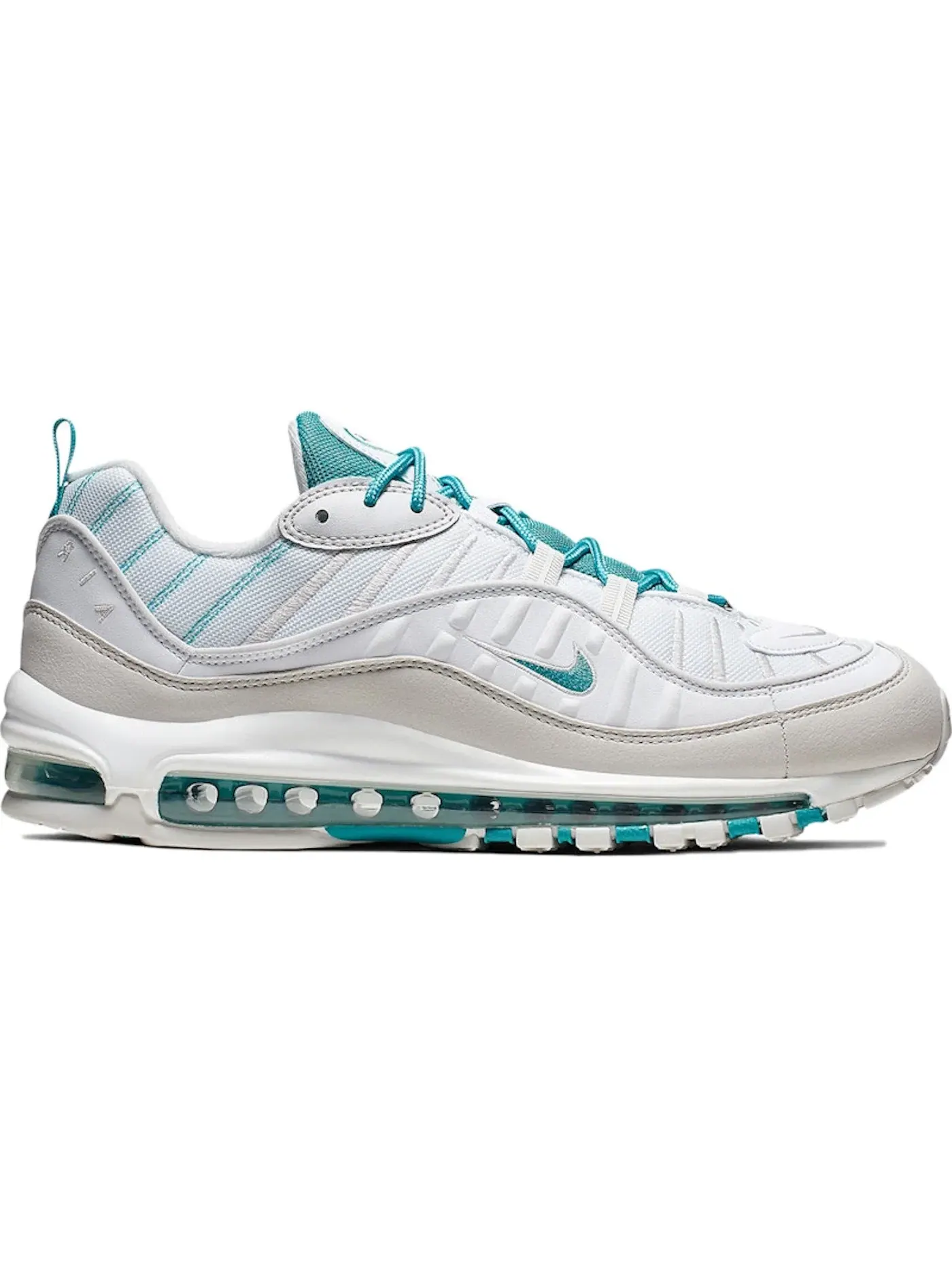 Мужские кроссовки Lifestyle Nike Air Max 98 — изображение 1 из 1, белый//серый