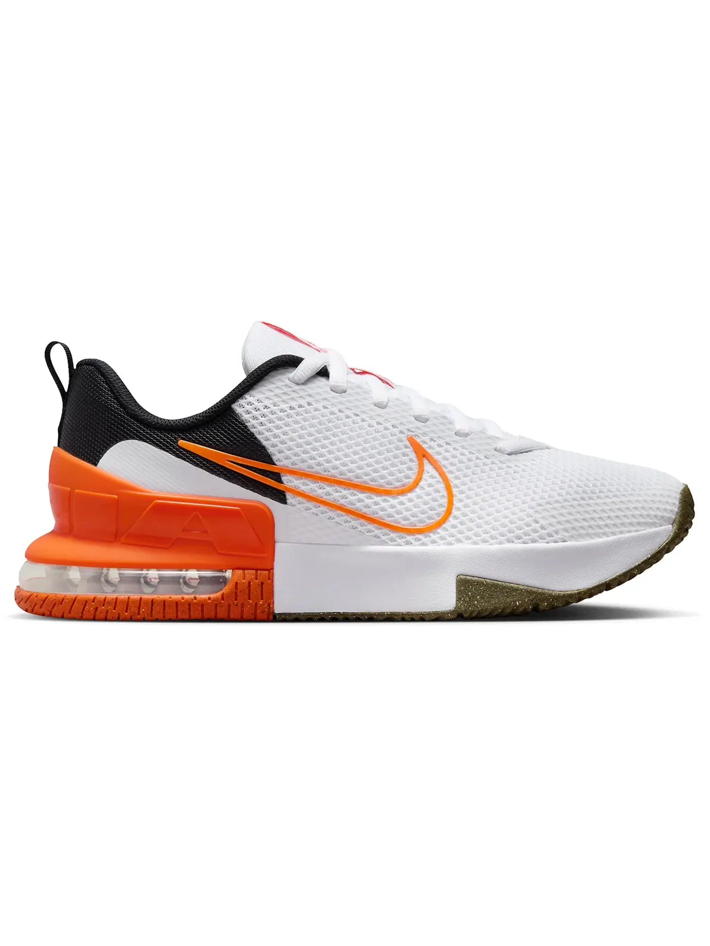 Мужские кроссовки для тренировок Nike Air Max Alpha Trainer 6 Nike — изображение 1 из 1, белый/черный/оранжевый
